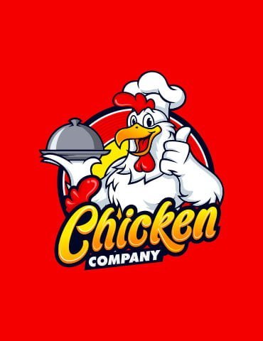 Chick logo design