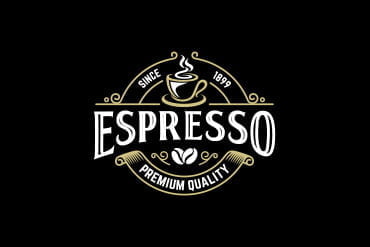 Espresso and barber logo